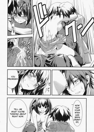 (C73) [Hapoi-dokoro (Okazaki Takeshi)] bliss (The Melancholy of Haruhi Suzumiya) [English] - Page 22