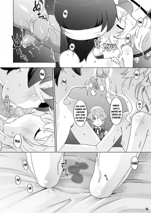  [Momo Ego (Kei Jiei)] Flan-chan wa Monotarinai | The Insatiable Flan-chan (Touhou Project) [English] [Pedy] [Digital]  - Page 15