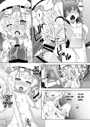  [Momo Ego (Kei Jiei)] Flan-chan wa Monotarinai | The Insatiable Flan-chan (Touhou Project) [English] [Pedy] [Digital]  - Page 18