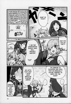  (C92) [Marutori no Chazuke (Torichamaru)] Seihitsu-chan wa Sawareraretai | Serenity-chan wants to be touched (Fate/Grand Order) [English]  - Page 15