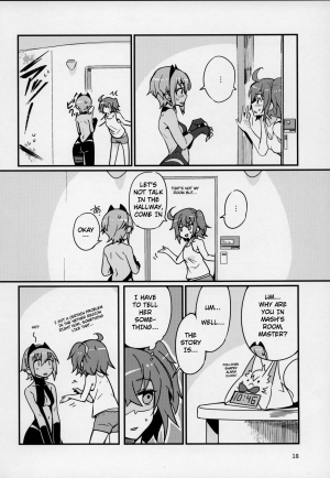  (C92) [Marutori no Chazuke (Torichamaru)] Seihitsu-chan wa Sawareraretai | Serenity-chan wants to be touched (Fate/Grand Order) [English]  - Page 18