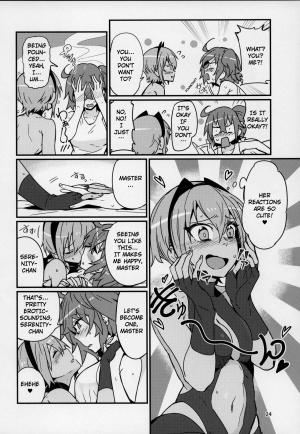  (C92) [Marutori no Chazuke (Torichamaru)] Seihitsu-chan wa Sawareraretai | Serenity-chan wants to be touched (Fate/Grand Order) [English]  - Page 24