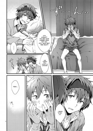 (SUPER MIRACLE FESTIV@L!! 2018) [Rofu Pukaj (Nesou)] Unexpected! Virgin Graduation (THE IDOLM@STER SideM) [English] [Anzu] - Page 10