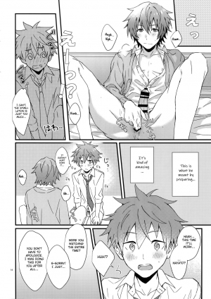 (SUPER MIRACLE FESTIV@L!! 2018) [Rofu Pukaj (Nesou)] Unexpected! Virgin Graduation (THE IDOLM@STER SideM) [English] [Anzu] - Page 14