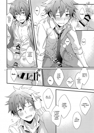 (SUPER MIRACLE FESTIV@L!! 2018) [Rofu Pukaj (Nesou)] Unexpected! Virgin Graduation (THE IDOLM@STER SideM) [English] [Anzu] - Page 16