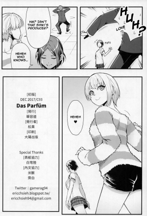 (C93) [Kayoudou (Matsuka)] Das Parfum (THE IDOLM@STER CINDERELLA GIRLS) [English] [NHNL] - Page 26