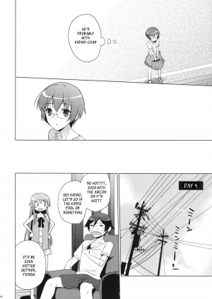 (C84) [SEM;COLON (Mitsu King)] ANOTHER WORLD (Ore no Imouto ga Konna ni Kawaii Wake ga Nai) [English] [_ragdoll] - Page 34