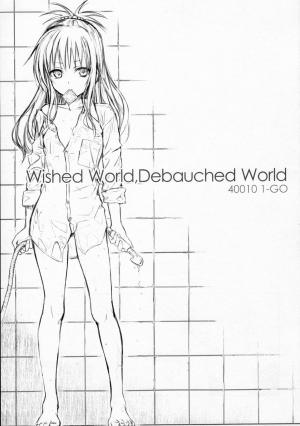 (C91) [40010 1-GO (Shimanto Shisakugata)] Wished World,Debauched World (To Love-Ru) [English] [Cecilbk] - Page 3