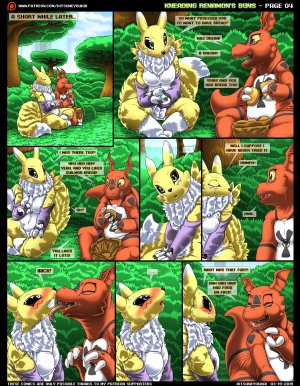 Kneading Renamon's Buns - Page 4