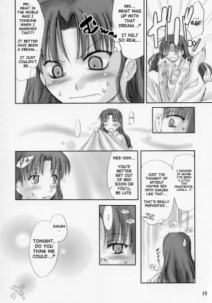 [Shimoyakedou (Ouma Tokiichi)] Red Plum (Fate/stay night) [English] [SaHa] - Page 18