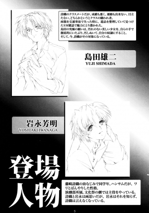  (C89) [HIGH RISK REVOLUTION (Aizawa Hiroshi, Iwasaki Hiromasa)] Shiori Dai-San-Shou Yami no Kokuin Gekan - Shinsouban (Tokimeki Memorial) [English] [shakuganexa]  - Page 5