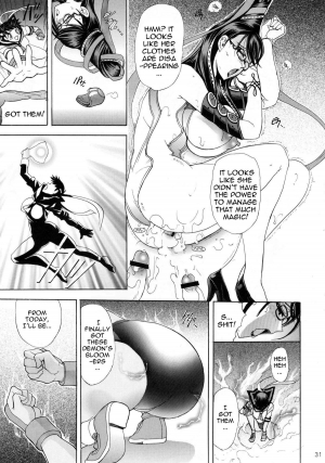  (C77) [Kawaraya Honpo (Kawaraya A-ta)] Hana - Maki no Juukyuu - Kuroki Hana (Bayonetta​, Street Fighter, Darkstalkers) [English] {doujin-moe.us}  - Page 31