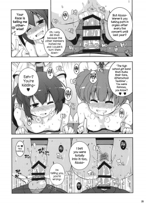 (C86) [Watosato (Sugiura Sen)] Roshutsu x Keion (K-ON!) [English] {NecroManCr} - Page 21