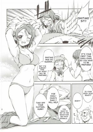 (BokuLove! Sunshine in Numazu) [Takane no Hanazono (Takane Nohana)] Juukan Live! Sunshine!! (Love Live! Sunshine!!) [English] - Page 10