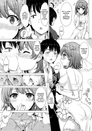 (COMIC1☆15) [studio A (Inanaki Shiki)] Wedding Irohasu! - Iroha's gonna marry you after today's scholl! (Yahari Ore no Seishun Love Come wa Machigatteiru.) [English] {Doujins.com} - Page 5
