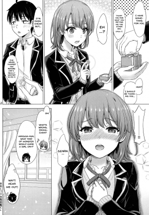 (COMIC1☆15) [studio A (Inanaki Shiki)] Wedding Irohasu! - Iroha's gonna marry you after today's scholl! (Yahari Ore no Seishun Love Come wa Machigatteiru.) [English] {Doujins.com} - Page 22