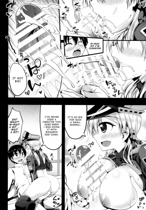 (C87) [Mugen@works (Akiduki Akina)] Prinz Eugen Tsuigekisen ni Utsurimasu | Prinz Eugen, Going into pursuit! (Kantai Collection -KanColle-) [English] {Cutegirls} - Page 8