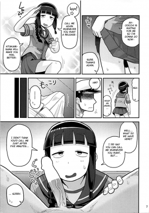 (C89) [Kasumi Eater (Noumiso)] Kitakami-san ni Nuite Moraou! (Kantai Collection -KanColle-) [English] [FC] - Page 7