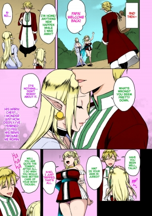 (C88) [H.B.A (Usagi Nagomu)] Kaika - Ochita Elf Tsuma [English] [Facedesk] [Colorized] - Page 25