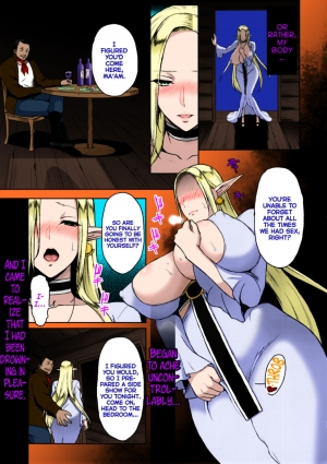 (C88) [H.B.A (Usagi Nagomu)] Kaika - Ochita Elf Tsuma [English] [Facedesk] [Colorized] - Page 30