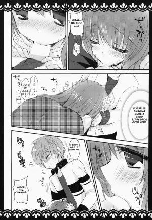 (C85) [Ichigohou (Shiraichigo)] KOTORI 100% (Rewrite) [English] {Hennojin} - Page 10