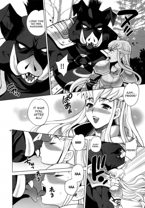 (C89) [Shallot Coco (Yukiyanagi)] Yukiyanagi no Hon 37 Buta to Onnakishi - Lady knight in love with Orc [English] [constantly] - Page 6