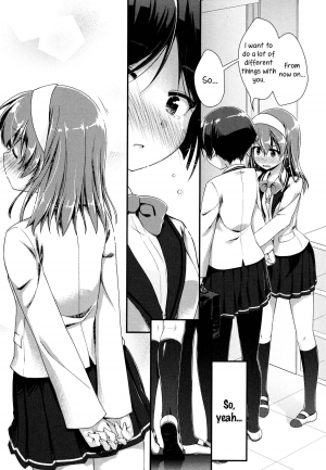 [Yamabuki Zarame] The Pain of Your First Love (Mebae Vol.3 - Vivid Girls Love Anthology) [English] [Yuri-ism] - Page 24