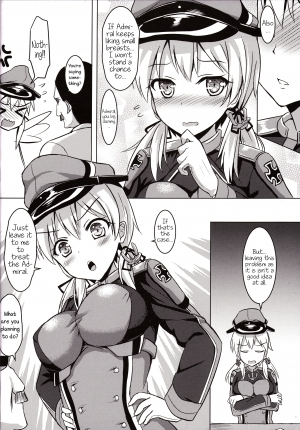 (FF27) [Milkshake Work (Milkshake)] Doitsu Kanmusu no Oppai Sakusen | German Shipgirls' Boob Tactics (Kantai Collection -KanColle-) [English] - Page 8