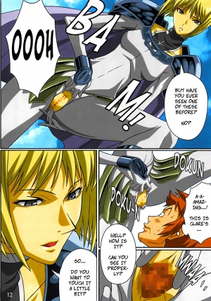 (C72) [Lost Rarities (Takapiko)] Industrial (Claymore) [English] [Tonigobe] [ZonaKG] [Colorized] - Page 12