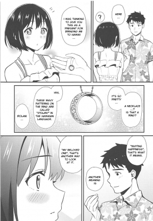 (C94) [Iorigumi (Tokita Alumi)] Kako-san to Minami no Shima de Rendezvous (THE IDOLM@STER CINDERELLA GIRLS) [ENGLISH] [FLG TRANSLATION] - Page 23