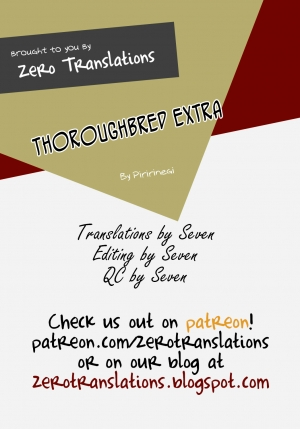[Oshiruko Kan (Piririnegi)] Thoroughbred Extra [English] [Zero Translations] [Digital] - Page 32