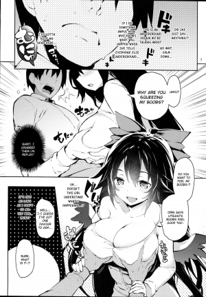 (C87) [Anmitsuyomogitei (Michiking)] Hasande Kudasai Okuu-chan! (Touhou Project) [English] {KFC Translations} - Page 8