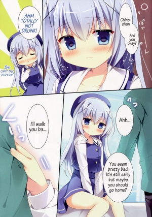 (C89) [Come Through (Adumi Kazuki)] Horoyoi Chino-chan to (Gochuumon wa Usagi desu ka?) [English] [AkazaChan] - Page 5