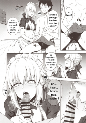 (C94) [LOFLAT (Prime)] Chaldea Soap SSS-kyuu Gohoushi Maid (Fate/Grand Order) [English] - Page 7