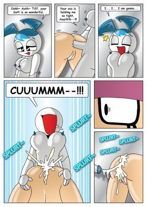 Teenage Robot Cum Toon Penis Plusure - Page 13
