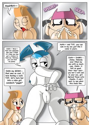 Teenage Robot Cum Toon Penis Plusure - Page 14