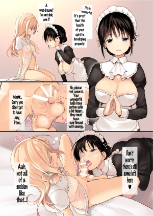 [Efuya (Messy)] Futanari Maid-san Asa Milk | A Futanari Maid's Morning Milk [Digital] [English] - Page 5