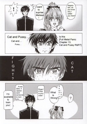 (C63) [Hispano-Suiza (Oofuji Reiichirou)] FULL METAL PINK! (Full Metal Panic!) [English] - Page 12