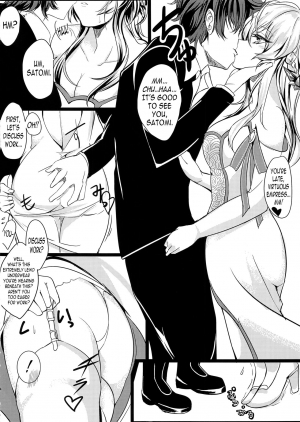 (C90) [Inuyoukan (Agetama)] Seitenshi-sama Oshinobi Sex (BLACK BULLET) [English] [OppaiSubs] - Page 4