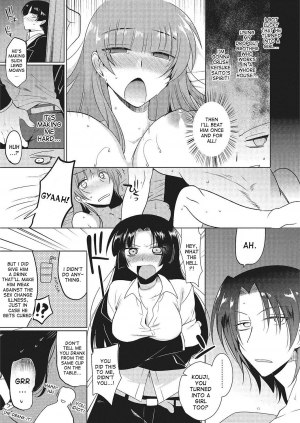 [Kirimoto Yuuji] TS Reaction | Sex Change Reaction (Nyotaika Happiness! 2) [English] [desudesu] [Digital] - Page 12