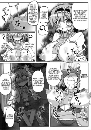 (Reitaisai 12) [Ato Nana Fun (Rindou)] Alice to Sex! (Touhou Project) [English] [Toks] - Page 6