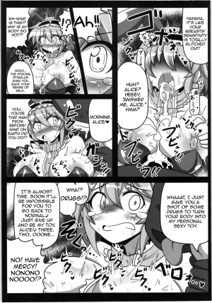 (Reitaisai 12) [Ato Nana Fun (Rindou)] Alice to Sex! (Touhou Project) [English] [Toks] - Page 9