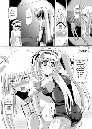 (C76) [Kurodamaya (Akadama)] Rokka Kaimetsu ~Mikkame~ (Mahou Shoujo Lyrical Nanoha) [English] {Hennojin} - Page 26