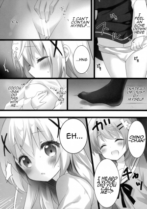 (C89) [eterna-radiare (Riichu)] Kokoa-san to Issho de aritain desu. (Gochuumon wa Usagi desu ka) [English] - Page 5