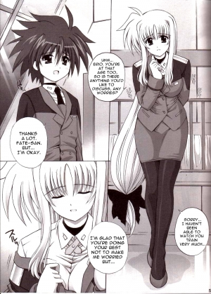 (COMIC1☆2) [Kamogawaya (Kamogawa Tanuki)] NINETEENS CLOCK UP! (Mahou Shoujo Lyrical Nanoha)[ENG] - Page 5