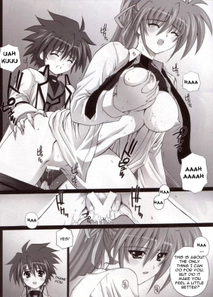 (COMIC1☆2) [Kamogawaya (Kamogawa Tanuki)] NINETEENS CLOCK UP! (Mahou Shoujo Lyrical Nanoha)[ENG] - Page 12