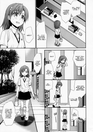 (C78) [Takumi na Muchi (Takumi na Muchi)] Choudenji Hou no Mamori Kata Jou | How to Protect a Railgun (Toaru Kagaku no Railgun) [English] [YQII] [Decensored] - Page 7