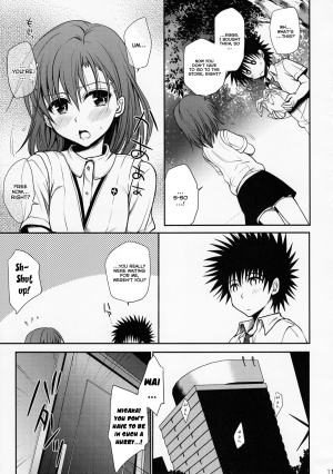 (C78) [Takumi na Muchi (Takumi na Muchi)] Choudenji Hou no Mamori Kata Jou | How to Protect a Railgun (Toaru Kagaku no Railgun) [English] [YQII] [Decensored] - Page 11