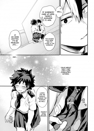 (SUPER27) [Kyujitsusyukkin (Chikaya)] Love Me Tender another story (Boku no Hero Academia) [English] [biribiri] - Page 60