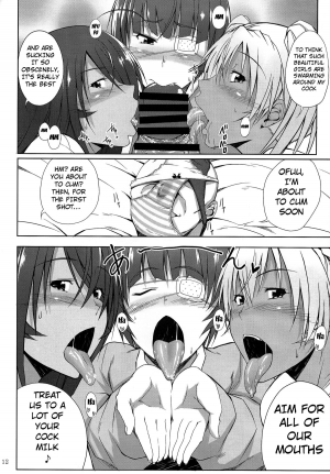 (C87) [Kikuya (Kimura Naoki)] H na Omise no Toku A Kyuu Toushi 3 Kaiten (Ikkitousen) [English] [doujin-moe.us] - Page 12